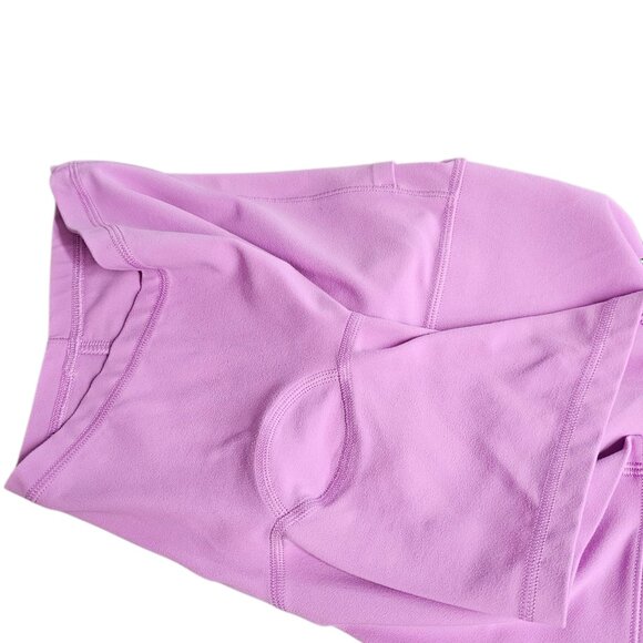 Athleta Salutation Stash 5" Shorts, Purple, Athletic, Size Large - Picture 7 of 8